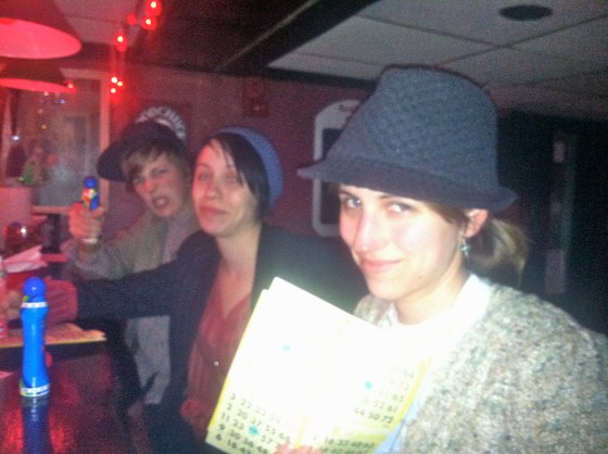 Bingo girls...Susanna won twice!