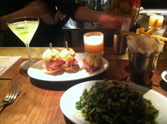 Last dinner at White House Tavern