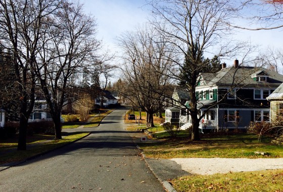 The street where I live